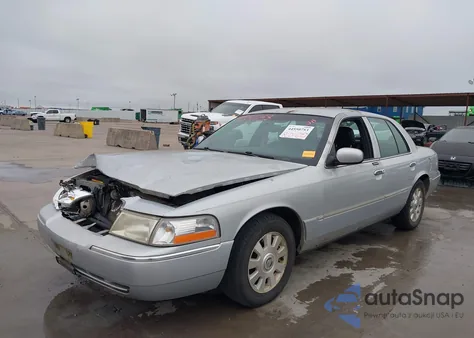 2003 Mercury Grand Marquis Ls из США, поврежденный, VIN 2MEFM75W23X664082